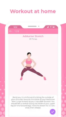 Lose Weight in 30 days - Home android App screenshot 5